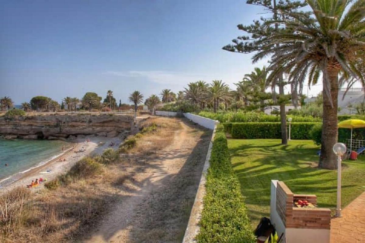 Casa Vesalia A 1A Linea De Mar Con Aa Y Wi-Fi. Villa Vinaros Bagian luar foto